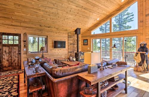 Indian Mountain Casa | Jefferson Cabin with Fire Pit Near Hiking Trails!