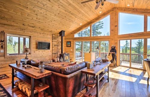 Indian Mountain Casa | Jefferson Cabin with Fire Pit Near Hiking Trails!