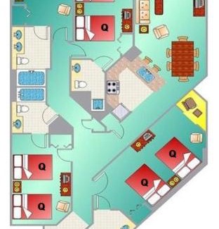Myrtle Beach Apartamento | JeffsCondos - 4 bedroom - Dunes Village Resort