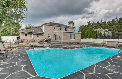 Adelphia Casa | Jersey Home with Hot Tub and Private Pool!