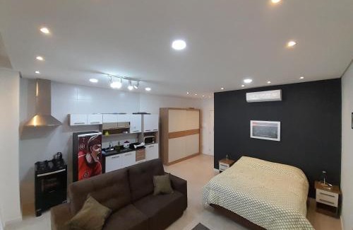 Simoes Lopes Apartamento | JK STUDIO PREMIUM COM GARAGEM SEM taxas extras