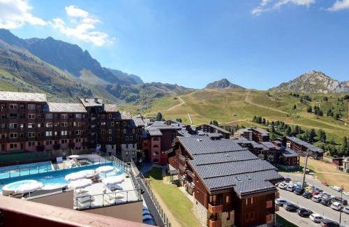 Belle Plagne Apartamento | Joli duplex 4 pers avec balcon sud, proche pistes - FR-1-455-174