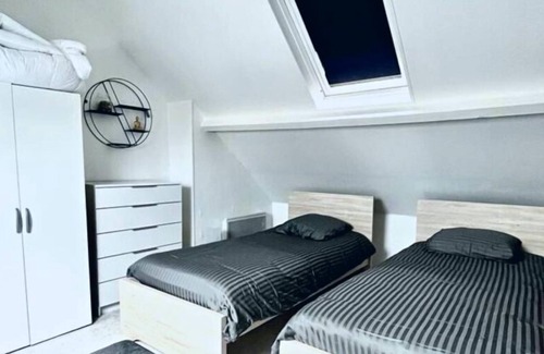 Saint-Quentin Apartamento | Joli Duplex Tout Équipé Centre-ville Wifi Gratuit Netflix 1/2 Pers