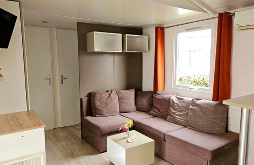 Gastes Otro | Joli Mobil home N°11, 4ch tout confort et spacieux