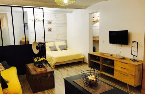Sainte-Cecile-les-Vignes Apartamento | joli studio au coeur de sainte cecile les vignes