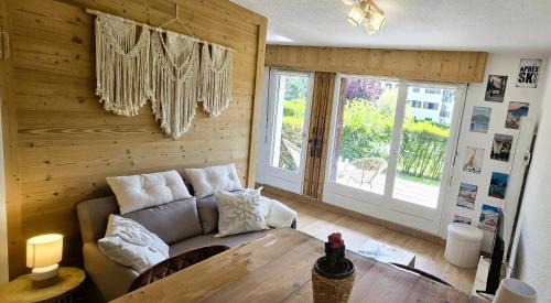 Sallanches Apartamento | Joli studio avec terrasse