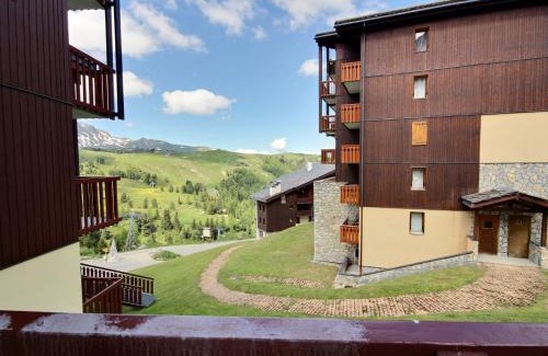 Belle Plagne Apartamento | Joli studio-cabine pour 4 avec cuisine équipée à Belle Plagne - FR-1-455-192