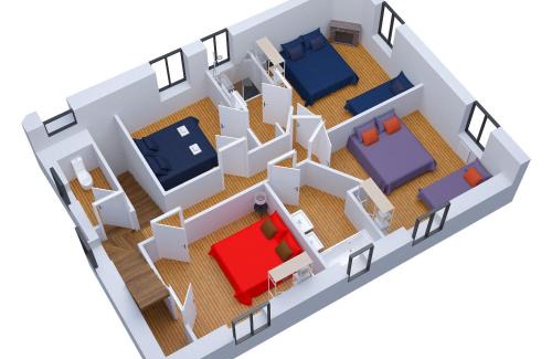 Mauleon Casa | Jolie m'Home, Le Puy du Fou, 15 pers, 7 ch, 5 sde, 5 wc