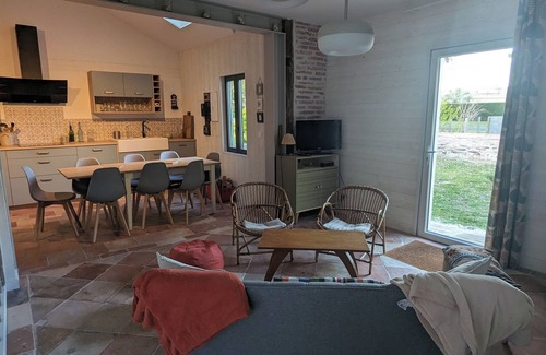 Pontenx-les-Forges Casa | Jolie Maison en Briquettes Dans les Landes à 20 Minutes de L'océan