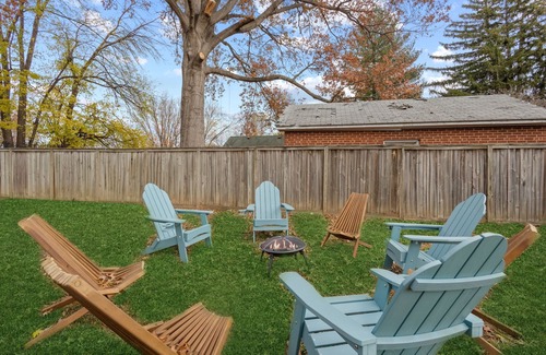 Jeffersonville Apartamento | Joy2: Fire Pit & Near Downtown
