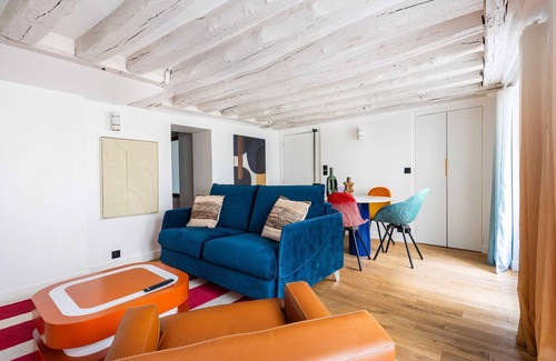 Les Halles Apartamento | Joyful Apartment, 2br/6p Heart of Paris - Louvre