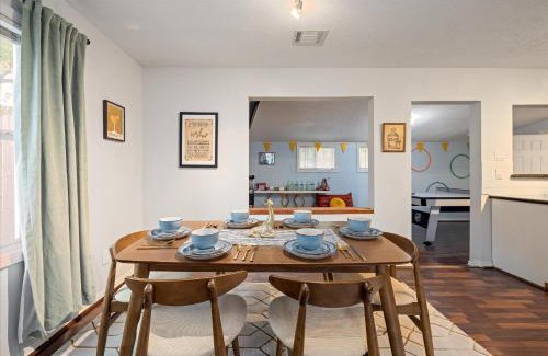 OST - South Union Casa | Joyful Stay Near Med Center Ping Pong Air Hockey