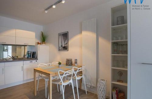 Juist Apartamento | Juist Zauber - Haus 3 Ferienwohnung Strandaster