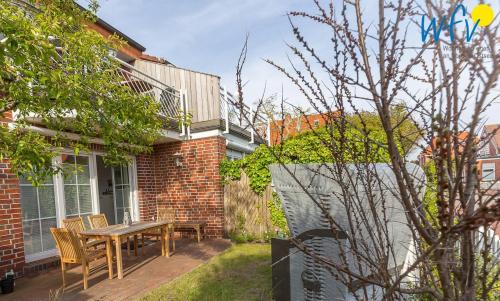 Juist Apartamento | Juist Zauber - Haus 3 Ferienwohnung Strandaster