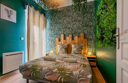 Libourne Apartamento | Jungle - 4 pers- Sauna- Vidéoprojecteur - Terrasse