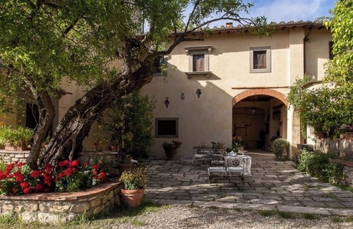 Sesto Fiorentino Apartamento | Junior Suite en villa renacentista con piscina cerca de Florencia