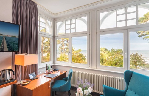 Binz Apartamento | Junior suite con vista panorámica al mar - Hotel Villa Belvedere