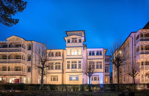 Binz Apartamento | Juniorsuite Seitl. Meerblick - Hotel Villa Belvedere