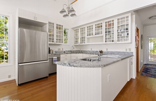 Stevensville Casa | Juniper Presents: Beautiful Coastal Home on Lake MI w/ Hot Tub & Lakeside Deck
