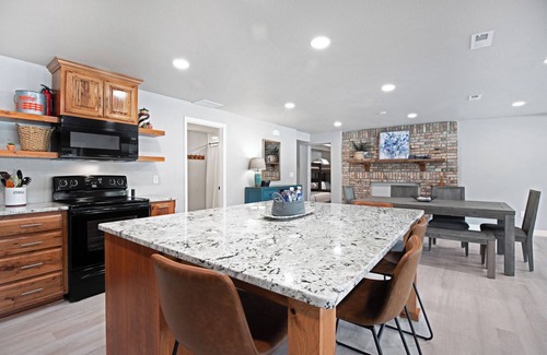 Rocky Mount Casa | Just Dock It | Lakefront Luxury for the Whole Family | Sleeps 14+ | Private Dock + Game Room