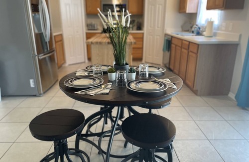Florida Shores Casa | Just minutes from the ocean Lg 4 bedroom with fenced in saltwater pool!