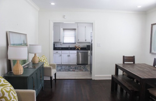 Greer Casa | Just updated! Downtown Greer house. Walk to downtown shops. Fenced in backyard