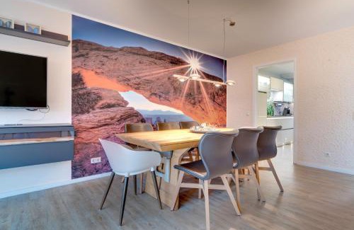Rhein-Erft-Kreis District Casa | Köln-Pulheim Saphier Haus I15 min Köln Messe Lanxess I 180m2 über 4 Level I Komfort I P I Palmengarten I Babybett
