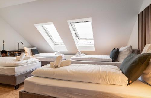 Rhein-Erft-Kreis District Casa | Köln-Pulheim Saphier Haus I15 min Köln Messe Lanxess I 180m2 über 4 Level I Komfort I P I Palmengarten I Babybett