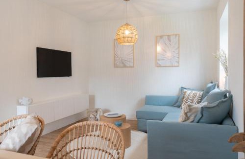 Mildstedt Apartamento | Küstenbutze im Beach-Style 2 Bedrooms, 2 Bäder , Garten, Terrasse, Top-Modern