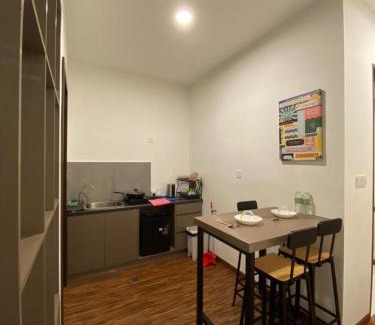 Penampang Apartamento | K avenue Studio 2bed room A06 near airport by GC