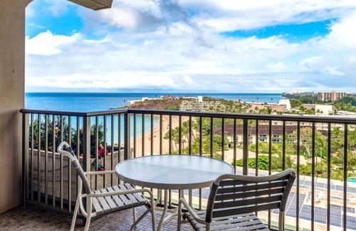 Kaanapali Apartamento | K B M Resorts- Wh1-1218 Stunning Studio, Whale Watching, big Ocean Views, Steps to Beach!