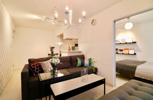 Nishi Apartamento | K103 53m2 2LDK Hotel JR Kotoni Station 9 minutes - 103/Sapporo Hokkaidō