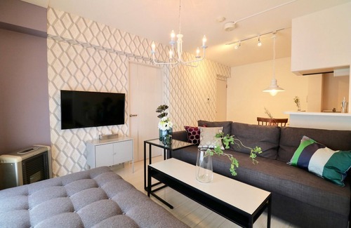 Nishi Apartamento | K103 53m2 2LDK Hotel JR Kotoni Station 9 minutes - 103/Sapporo Hokkaidō