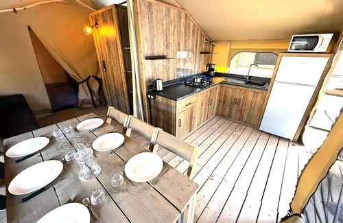 Saint-Hilaire-de-Riez Casa | Kabane Lodge 46 m2 6 Personen