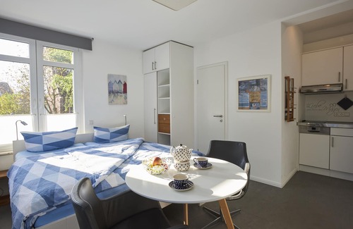 Juist Apartamento | KAJÜTE + atemporal, de alta calidad, marítimo, tranquilo - Haus KarlsRUHE - ¡simplemente hermoso!