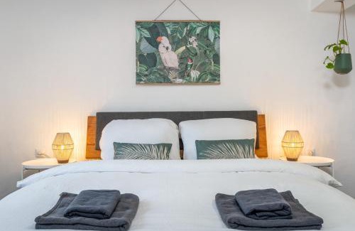 Frankenberg Apartamento | KAKADU - Zentral - Workplace - Gemeinschaftsterrasse, SNES