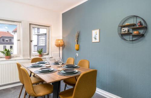 Frankenberg Apartamento | KAKADU - Zentral - Workplace - Gemeinschaftsterrasse, SNES