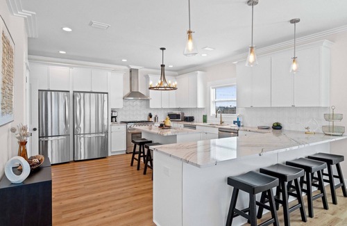 Mexico Beach Casa | Kaleidoscope: 6 BR in MB- Beachfront, Pri. Pool, Sleeps 24, Pet Friendly!