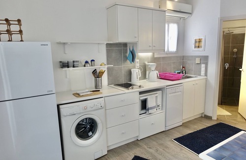 Naxos Villa | Kamari Villa-A2-w / piscina privada y spa-jacuzzi al aire libre
