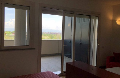 Quartiere XXII Collatino Apartamento | Apartamentos Kamchū: estudio con terraza cerca de Metro con Vista