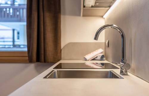 Campitello di Fassa Apartamento | Kamerloy Apartments - A con vistas a las montañas, Wi-Fi, balcón y jardín