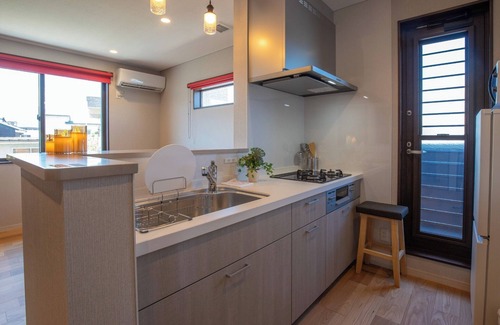 Makino Shiratani Onsen Apartamento | Kanawa Apartment Stay Room 202Up to 4 adultsSome / Tsuruga Fukui