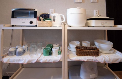 Makino Shiratani Onsen Apartamento | Kanawa Apartment Stay Room 202Up to 4 adultsSome / Tsuruga Fukui