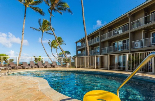 Kapaa Condominio | Kapaa 2BR Planta baja, Ocean Breeze Condo con piscina! (112-2)