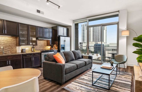 Waller Creek District Apartamento | Kasa | Austin | Dreamy 1BD/1BA Apartment