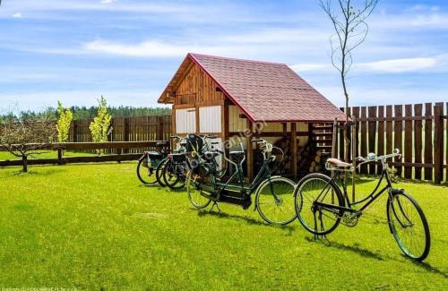 Lipnica Casa | Kaszuby w Ostoja Bukowo - U Małgośki domek 6 z widokiem na las i internetem