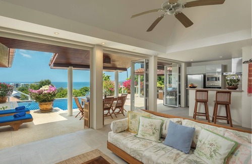 Kata Villa | Katamanda villa Moon 3 Bed seaview near Kata Beach