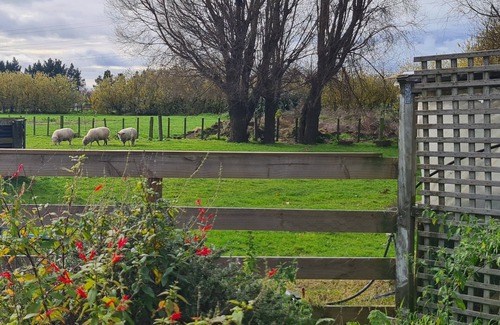 Feilding Cabaña | Kawakawa Cottage - lovely rural outlook. Convenient location to Manfield Park