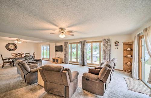 Grove Casa | Kayaks and Boat Dock Waterfront Home in Grove