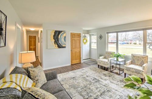 Portage Casa | Kayaks and Fire Pits Waterfront Portage Getaway!